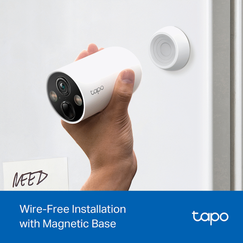 TP-Link Tapo C425 4MP 2K QHD Battery Wire-Free Outdoor Security Camera - Image 7
