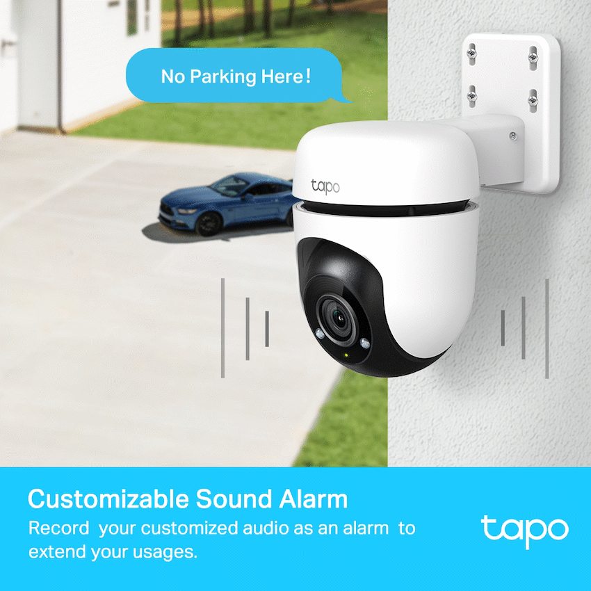 TP-Link Tapo C500 1080p Outdoor Pan/Tilt Security Wi-Fi Camera - Image 8