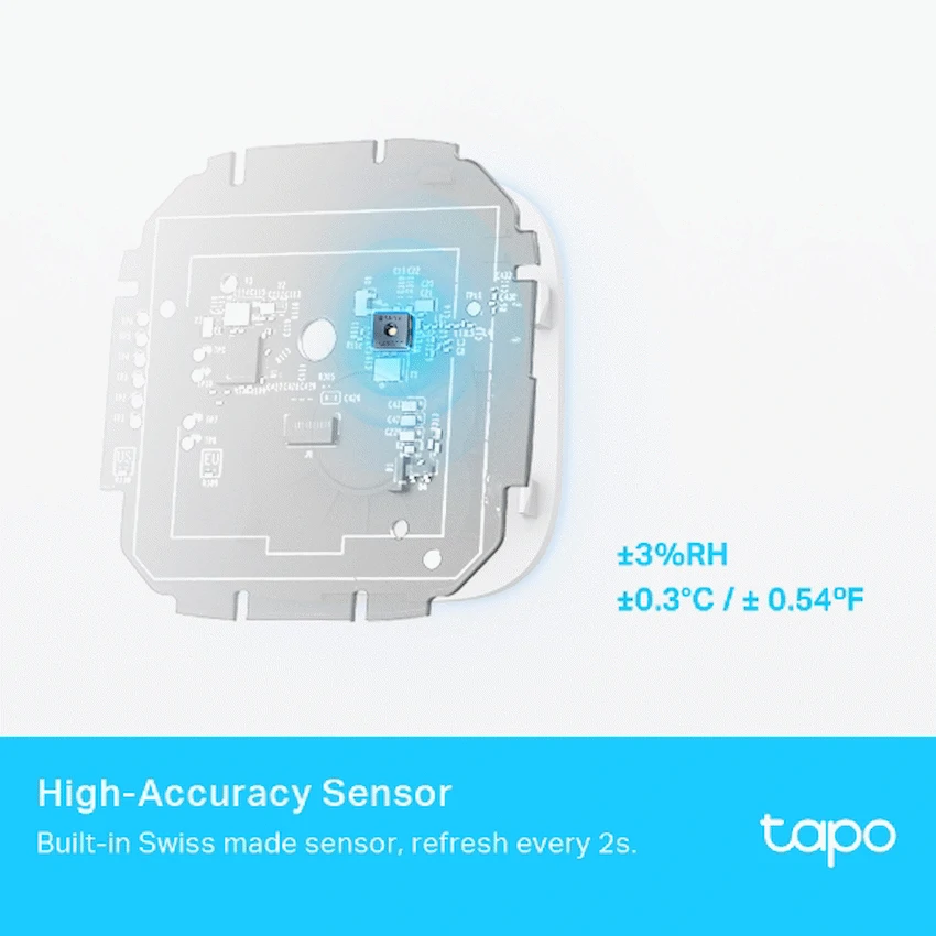 TP-Link Tapo T315 Smart 868mhz Temperature & Humidity Monitor - Image 9
