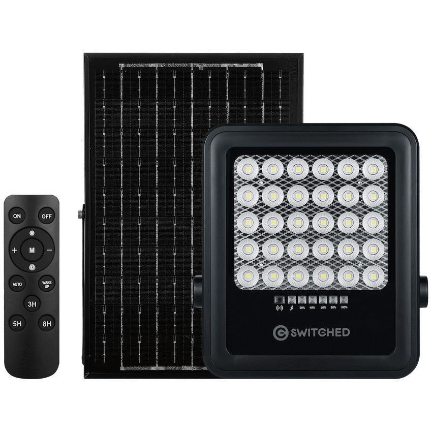 Switched Urban PRO Series - 100w Solar Floodlight with Remote - Image 9