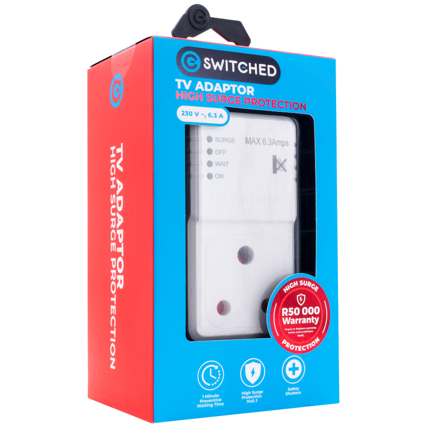 Switched 1-Way TV High-Surge Adaptor - Image 9