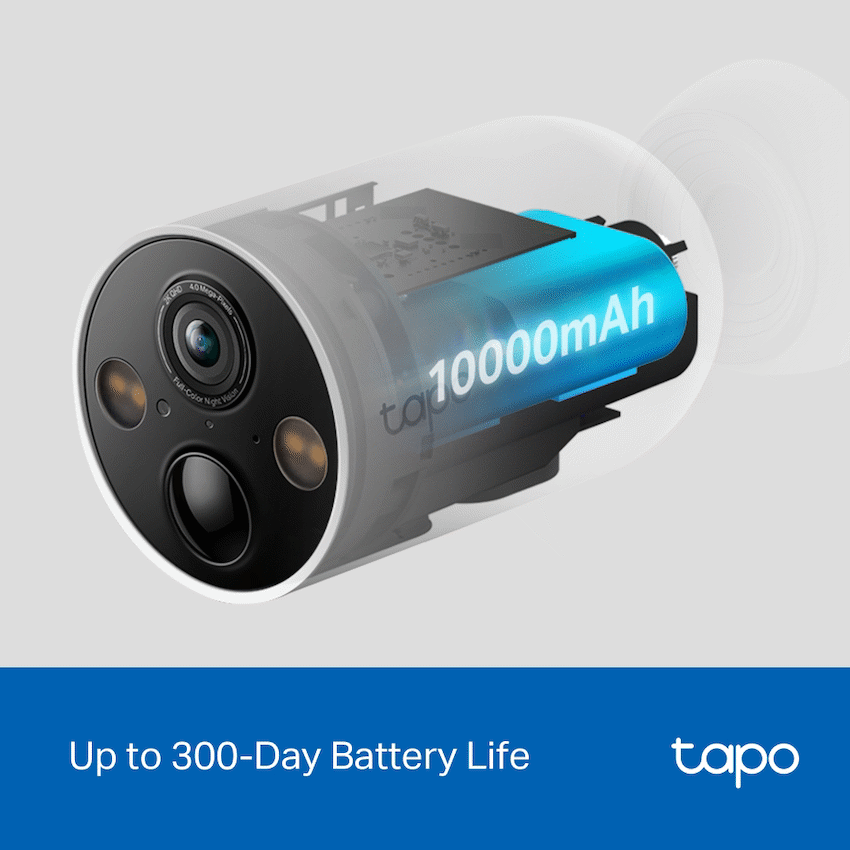 TP-Link Tapo C425 4MP 2K QHD Battery Wire-Free Outdoor Security Camera - Image 9