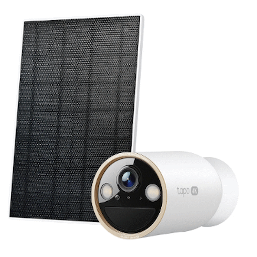 Solar-Powered Security Camera Kit