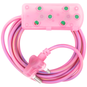Ellies Side by Side Light Duty Extension Lead-3M - PK