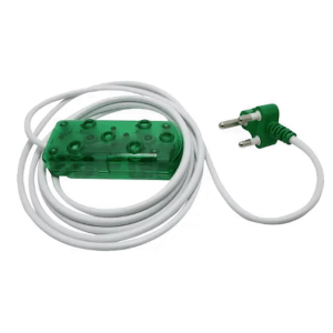 Ellies 2 Way Light Duty Coloured Extension Lead -3M