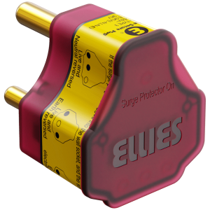 Ellies Re-wireable High Surge Plug Top - RD