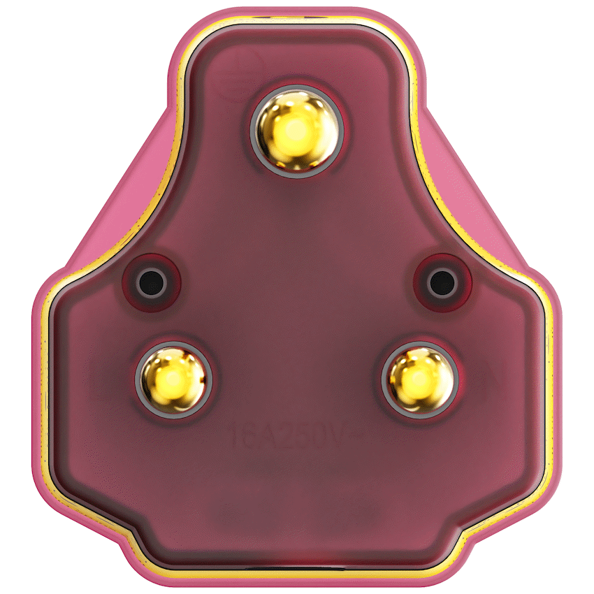 Ellies Re-wireable High Surge Plug Top - RD - Image 4