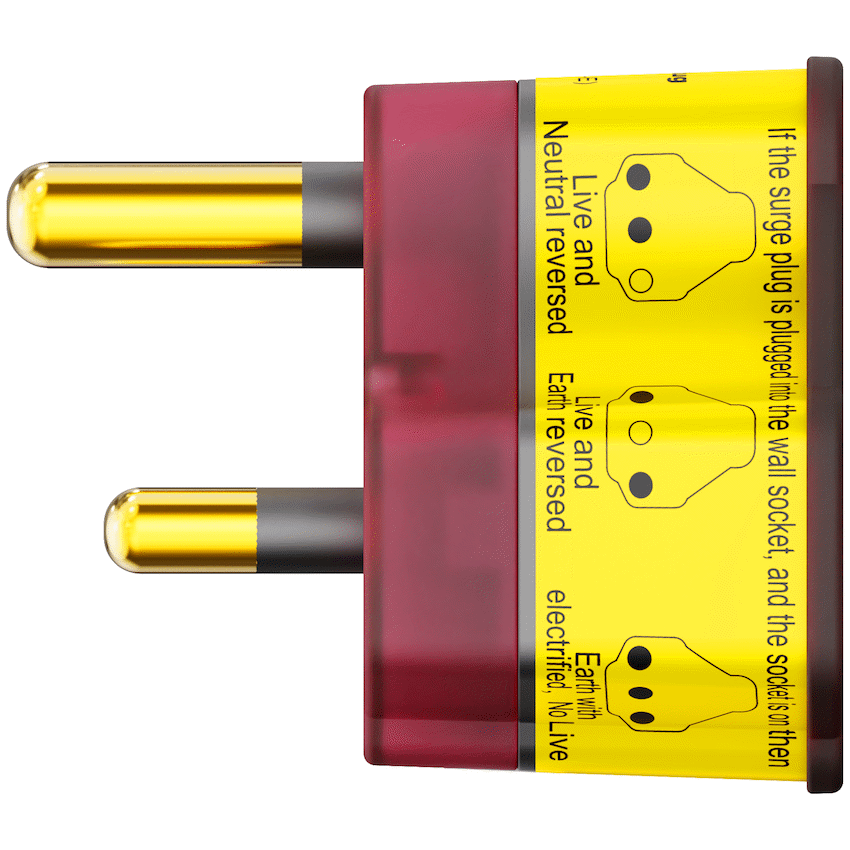 Ellies Re-wireable High Surge Plug Top - RD - Image 6