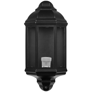 Ellies Forge Series - AC Wall Light - Aluminium + Glass - E27 Base -BK