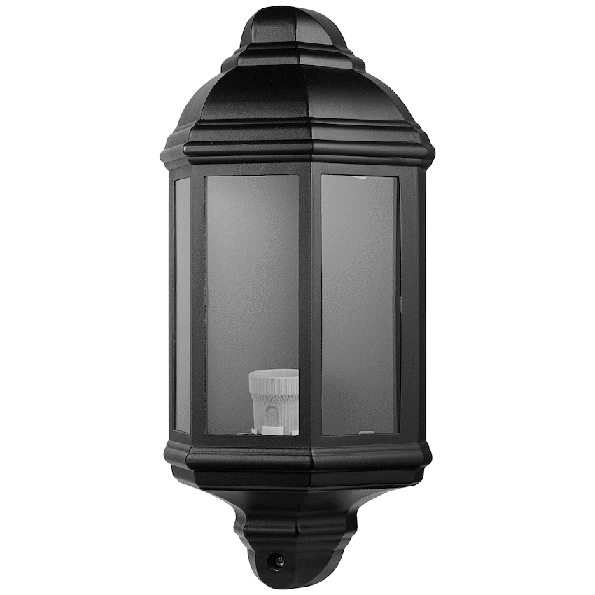 Ellies Forge Series - AC Wall Light - Aluminium + Glass - E27 Base -BK - Image 3