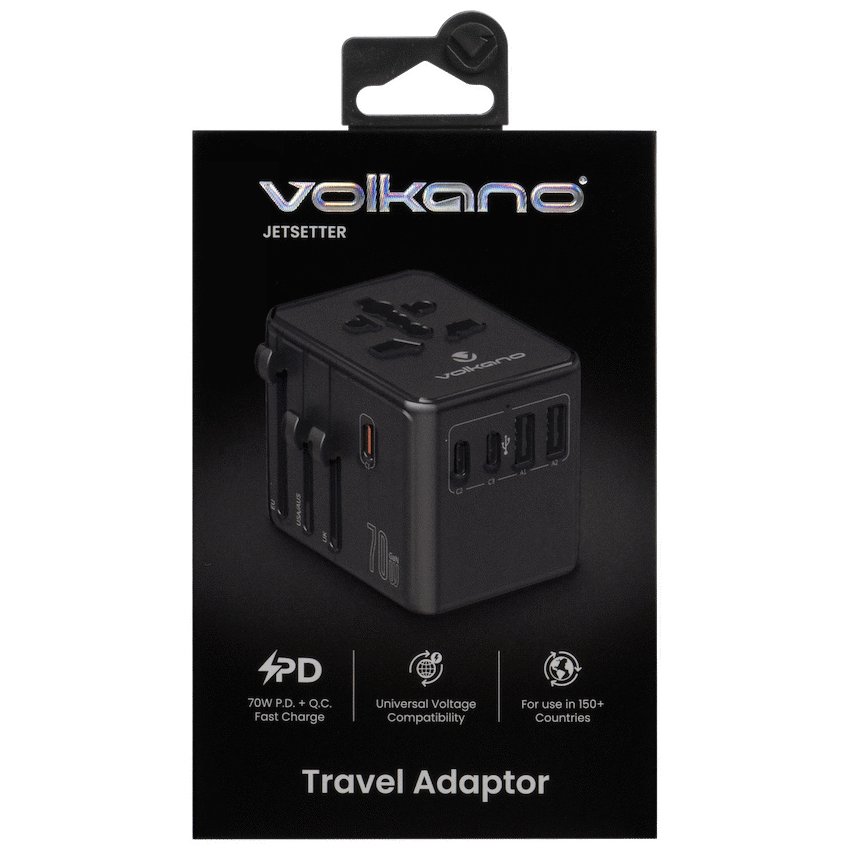 Volkano Jetsetter series 70W PD Travel Adaptor - Image 5